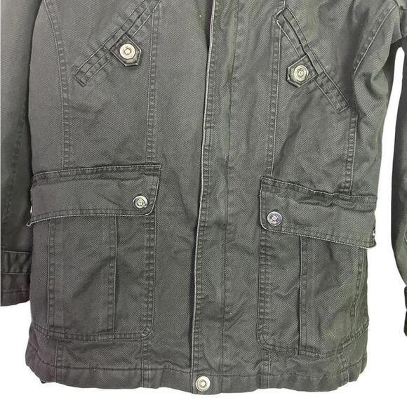 ROUSHATTE l Vintage 1990’s Military Utility Jacket Large - Picture 5 of 9